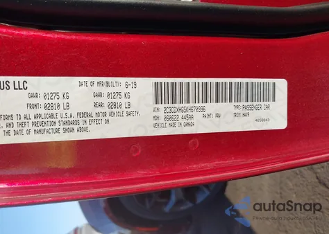 2019 Dodge Charger Gt Rwd из США, поврежденный, VIN 2C3CDXHG5KH670996